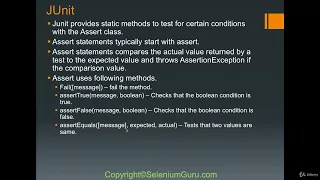 JAVA Tutorials - 53 Intro to JUnit part 1