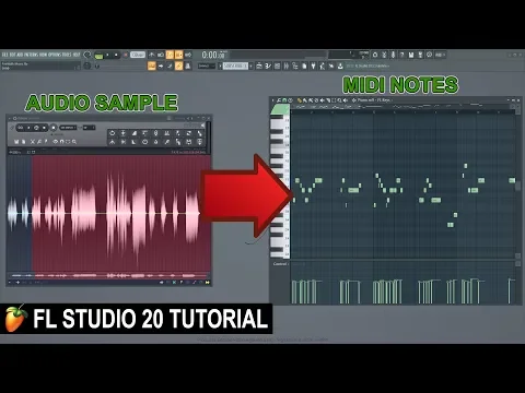 Download MP3 How To Convert Audio To Midi In FL Studio 20