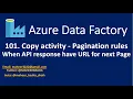 101 Copy activity - Pagination rules