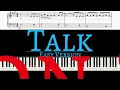 Hudson Stone - Talk | EASY piano cover by Pianotato