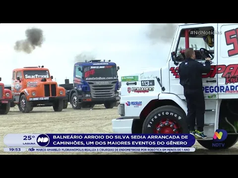 Balneário Arroio do Silva sedia Arrancada de Caminhões, um dos maiores eventos do gênero