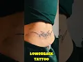 Best Lower Back Tattoo for LADY