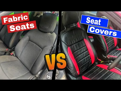 Download MP3 Seat Covers vs Fabric Seats | Real life comparison | New Car mein seat covers lagwaye ya nhi?