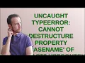 Uncaught TypeError Cannot destructure property basename of React2 useContext as it is null
