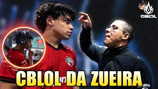 O DIA QUE A TRETA QUASE TERMINOU em P0RRADA - CBLOL DA ZUEIRA