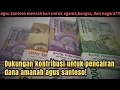 Lagu Dukungan kontribusi untuk pencairan dana amanah agus santoso!