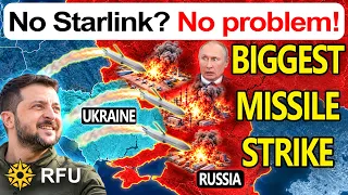 Ukraine conducts most intense strike on Russia, amid Starlink issues