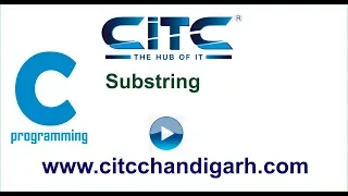 Tutorial on Substring function in C language