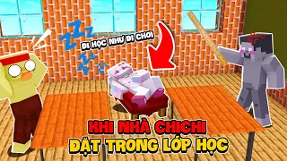 Ngôi Nhà Tích Hợp Lớp Học Mơ Ước Của Tất Cả Học Sinh Trong Minecraft