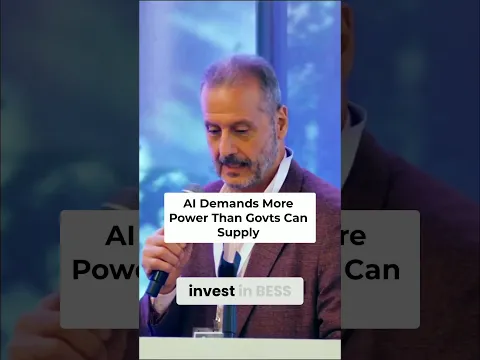 No Government on Earth Can Power the AI Demand. Battery Storage Is the Play