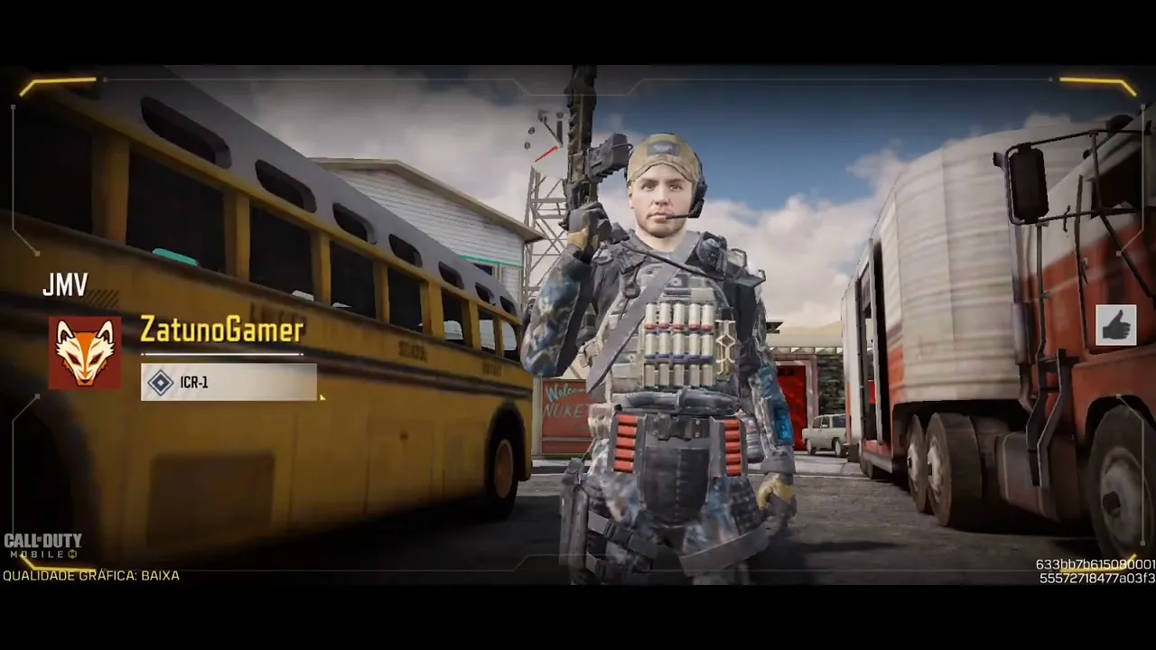 Jogando Call of Duty mobile????