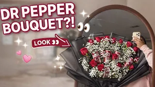 Dr Pepper Bouquet Tutorial - How to make a soda bouquet