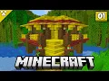 Minecraft Survival Episode 1 A Start Like No Other Python s World S2