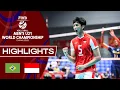 Download Lagu Brazil 🇧🇷 vs. Indonesia 🇮🇩 - Men's U21 World Championship | Highlights - Volleyball