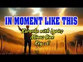 Lagu IN MOMENT LIKE THIS | Karaoke (Key : C)