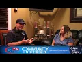 Reporter Tisha Emberton interviews Jason Carver Owner Canoe The Caney