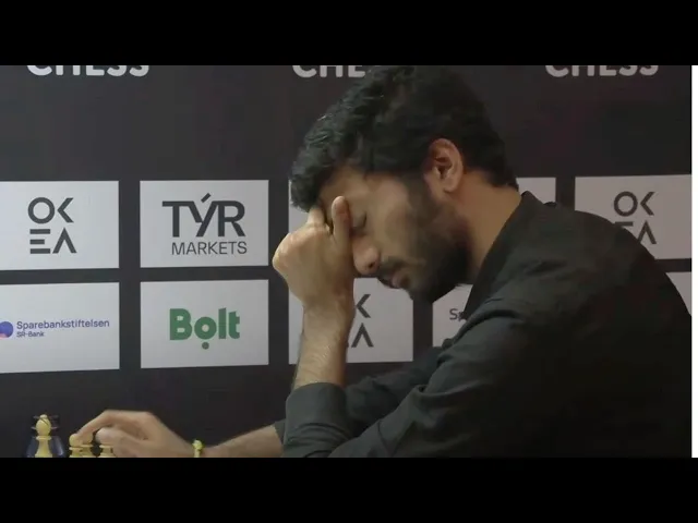 Video: Gukesh is VERY SAD After Blundering the Game in LAST ROUND of Norway Chess 2025