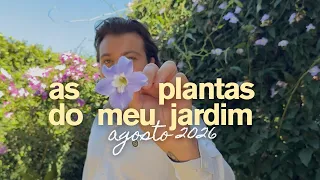 AS PLANTAS DO MEU JARDIM - AGOSTO 2026 | EDUARDO WIZARD