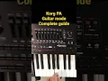 Lagu Korg Guitar Mode Advanced Tutorial