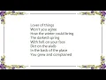 Horse Feathers - Curs in the Weeds Lyrics
