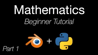 2 83 Blender Tutorial Python Programming With Math Part 1