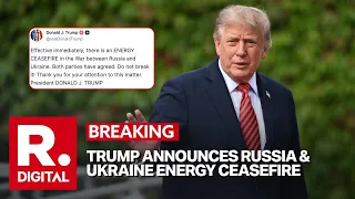 Trump Claims Russia and Ukraine Have Agreed to ‘Energy Ceasefire’
