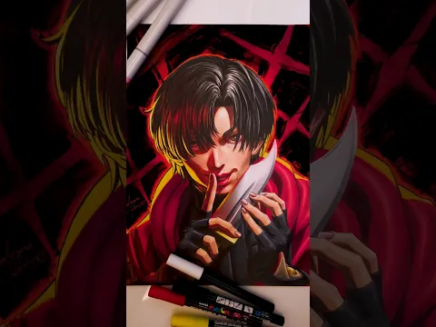 Desenhando JAE-YOON - HEXATOMBE | Ordem Paranormal #hexatombe #ordemparanormal #jae #jaeyoon