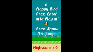 Flappy Bird - Remake on Python GitHub in the description