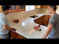 Kitchen Remodel Part 11 - New Quartz Countertops Installed
