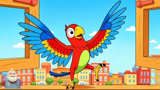 Main Tota Main Tota, मैं तोता मैं तोता, Rang Birangi Main Tota, Best Hindi Rhyme for Kids