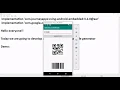 Android Studio Tutorial - Barcode and QRcode generator