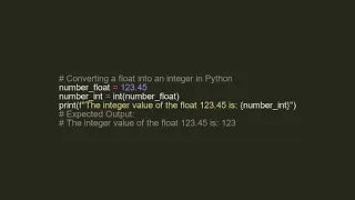 Python - int Understanding Numeric Data Type Conversion