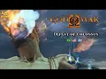 Lagu Defeat of Colossus | Lyrics ENG \u0026 PT - BR | God of War II - Soundtrack | 4K 60FPS