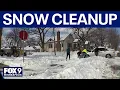 Minneapolis cleans up from March snowstorm