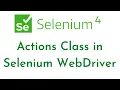 Actions Class in Selenium WebDriver How To Handle Drag Drop in Selenium Selenium Tutorials