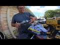How to change the seals on a 1999 50hp Jonson power trim part 1