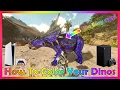 Ark Survival Ascended How to color your dinos on Xbox Series X PS5 the easy way