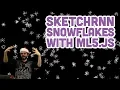 Coding Challenge Sketch-RNN Snowflakes with ml5 js