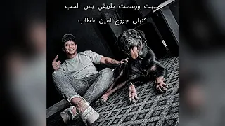 حبيت ورسمت طريقي بس الحب كتبلي جروح امين خطاب دندنها