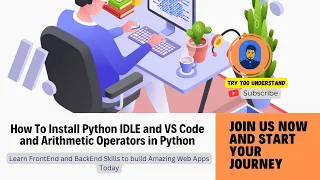 How To Install Python IDLE VS Code and Arithmetic Operators in Python Web Development in 2025
