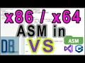 C and Assembly - Coding in x86 x64 Assembly Language in Visual Studio Win32