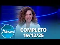 Lagu RedeTV! News (19/12/25) | Completo