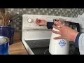 Using a Corning ware coffee pot