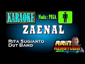 ZAENAL || Rita Sugiarto || KARAOKE Nada PRIA