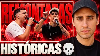 BLON reacciona a REMONTADAS HISTÓRICAS en batallas 😯 *muy épico*