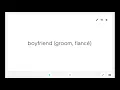 Avancemos Spanish 2 Vocabulary U7L2