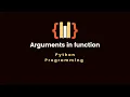 15 Arguments in function Python programming language