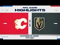 Lagu NHL Highlights | Flames vs. Golden Knights - October 18, 2025