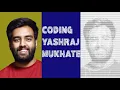 Coding Yashraj Mukhate Portrait By Coding ASCII Art Python