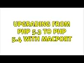 Upgrading from php 5 3 to php 5 4 with Macport